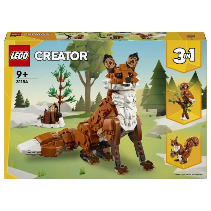 31154 | LEGO® Creator 3-in-1 Forest Animals: Red Fox