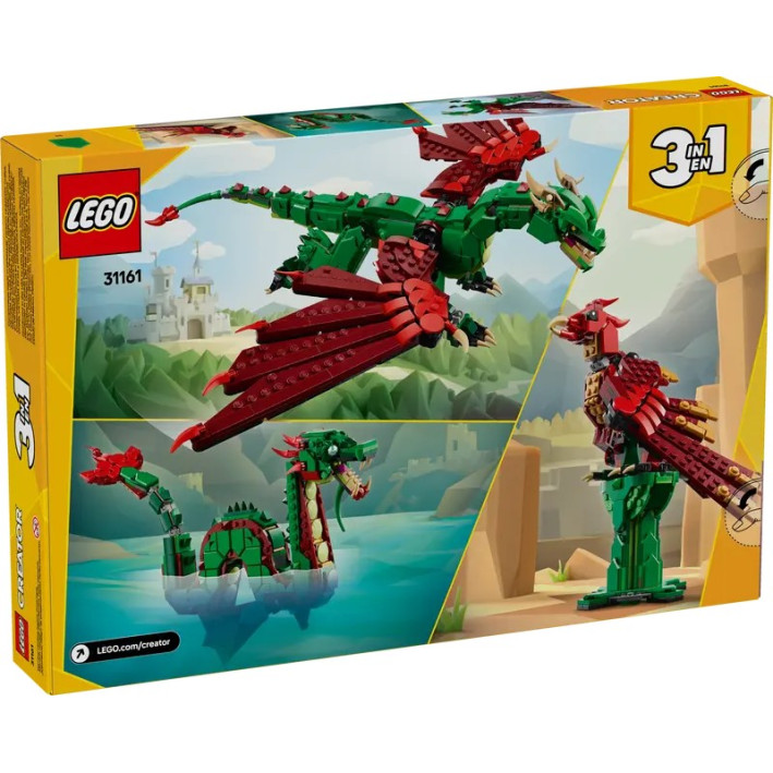 31161 | LEGO® Creator 3-in-1 Medieval Dragon