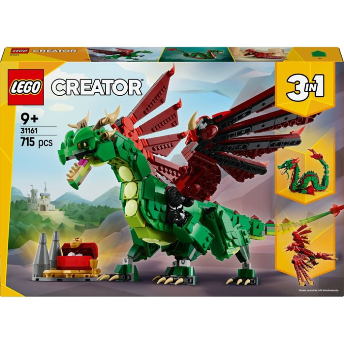31161 | LEGO® Creator 3-in-1 Medieval Dragon
