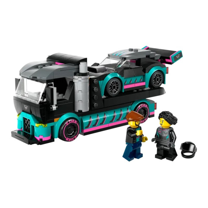 60406 | LEGO® City Race Car and Car Carrier Truck