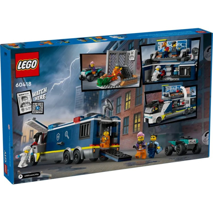 60418 | LEGO® City Police Mobile Crime Lab Truck