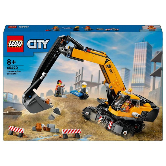 60420 | LEGO® City Yellow Construction Excavator
