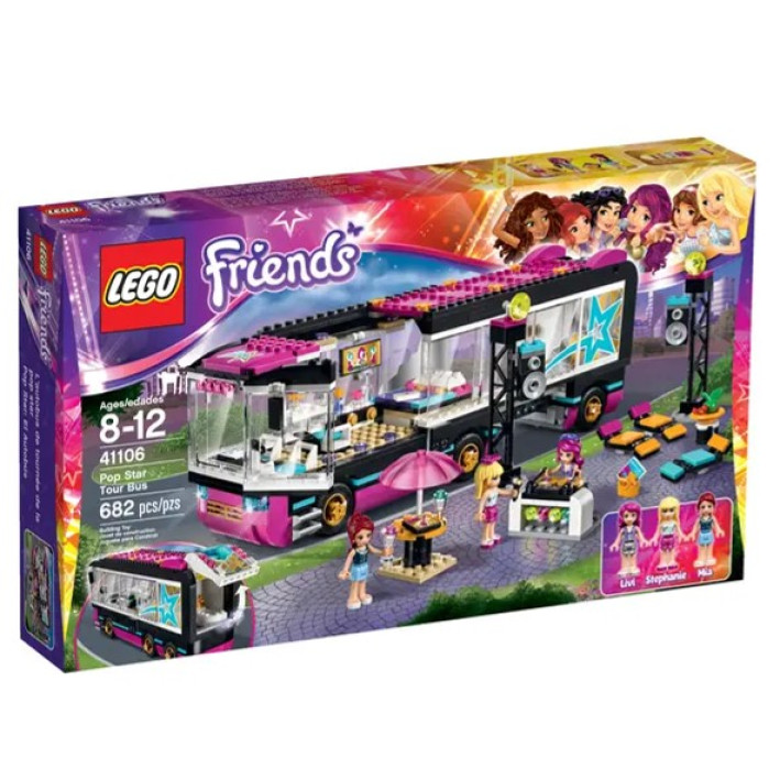 41106 | LEGO® Friends Pop Star Tour Bus