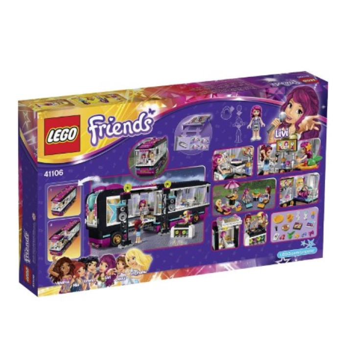 41106 | LEGO® Friends Pop Star Tour Bus